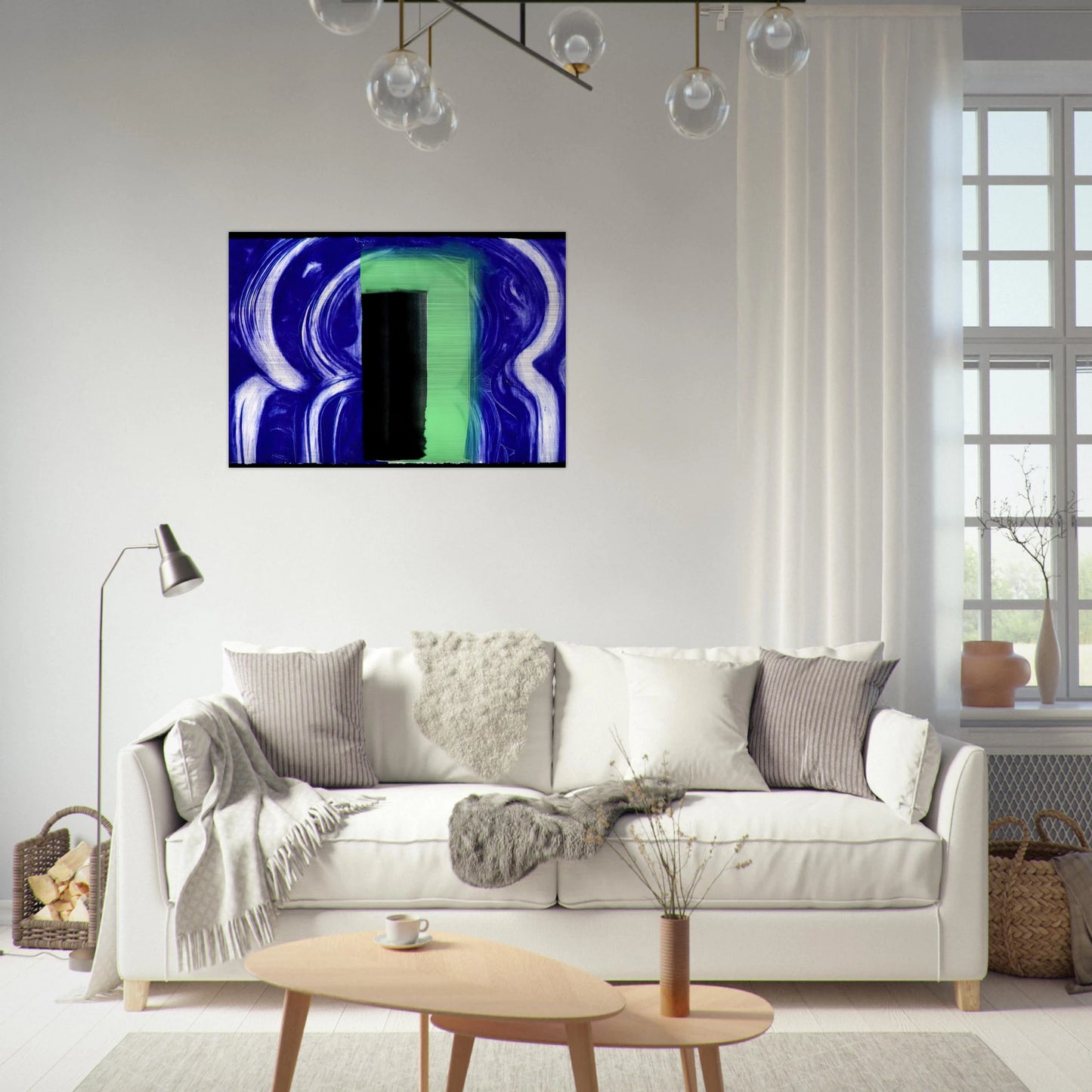 Moroccan Door - 1991 - Howard Hodgkin Brushed Aluminum Print - 70x100 cm / 28x40 inches | Howard Hodgkin Aluminum Print | Howard Hodgkin Prints