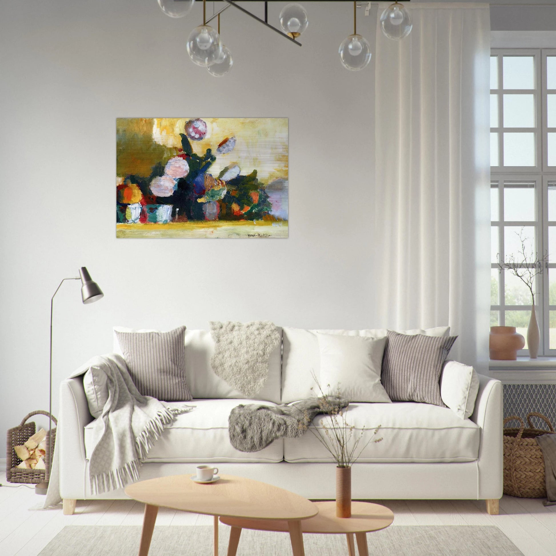 SNOWBALLS 1900 - Henri Matisse Brushed Aluminum Print - 70x100 cm / 28x40 inches | Henri Matisse Aluminum Print | Henri Matisse Prints