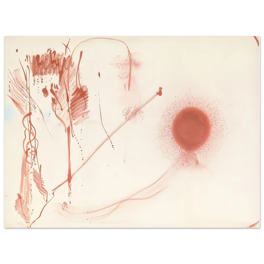 Helen Frankenthaler - Towards a New Climate, 1957- Wall Art - 21x29.7 cm / 8x12" - Fine Art Poster-canvas - -