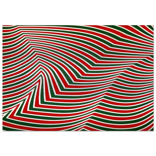 Swirling Retina - Marcel Barbeau Brushed Aluminum Print - 70x100 cm / 28x40 inches | Marcel Barbeau Aluminum Print | Marcel Barbeau Prints