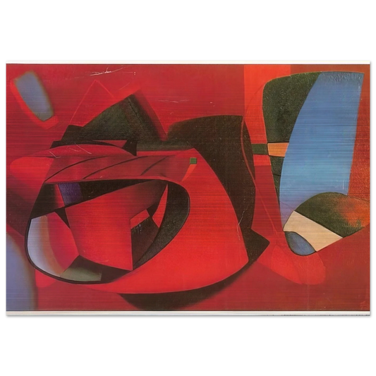 Composition - 1937 - John Ferren Brushed Aluminum Print - 70x100 cm / 28x40 inches | John Ferren Aluminum Print | John Ferren Prints