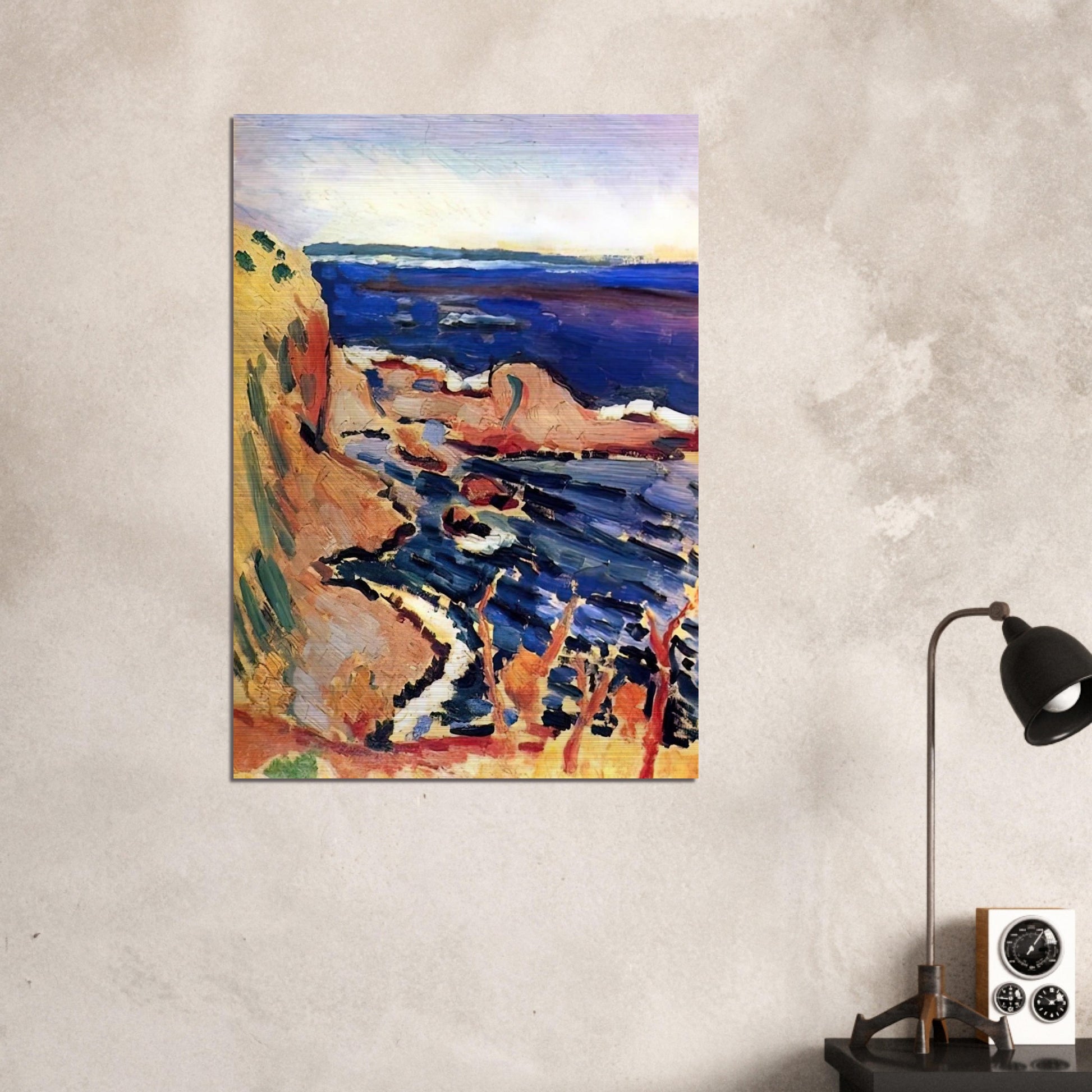LA MOULADE 1905 - Henri Matisse Brushed Aluminum Print - 70x100 cm / 28x40 inches | Henri Matisse Aluminum Print | Henri Matisse Prints