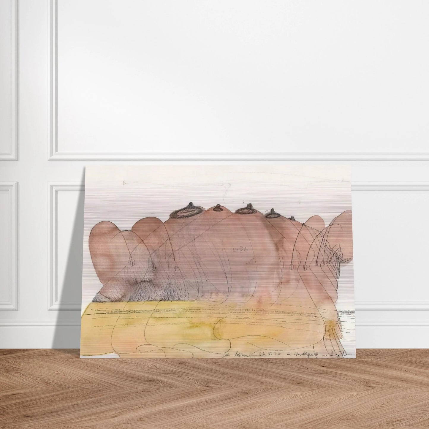 Untitled - 1974 - Dieter Roth Brushed Aluminum Print - 70x100 cm / 28x40 inches | Dieter Roth Aluminum Print | Dieter Roth Prints