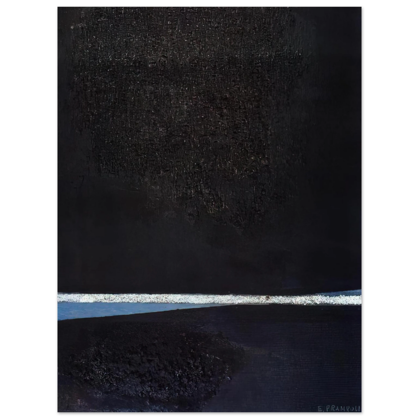 Enrico Prampolini - ASTRAZIONE PLASTICA X 1955  75x100 cm / 30x40inches Fine Art Poster