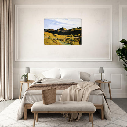 The Camel s Hump - Edward Hopper Acrylic Print - 70x100 cm / 28x40″ inches | Edward Hopper Wall Art | Edward Hopper Prints