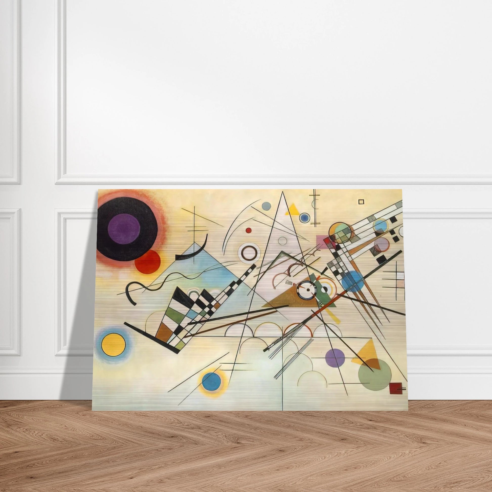 COMPOSITION VIII 1923 - Wassily Kandinsky Brushed Aluminum Print - 70x100 cm / 28x40 inches | Wassily Kandinsky Aluminum Print | Wassily Kandinsky Prints
