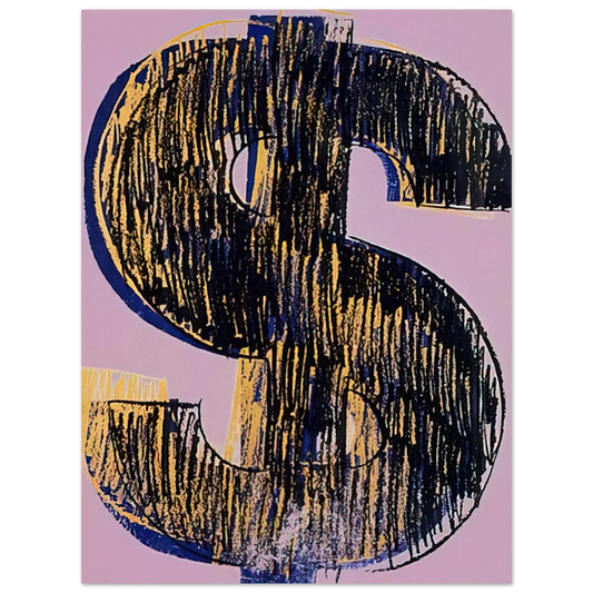 Andy Warhol - Dollar Sign Fine Art Poster