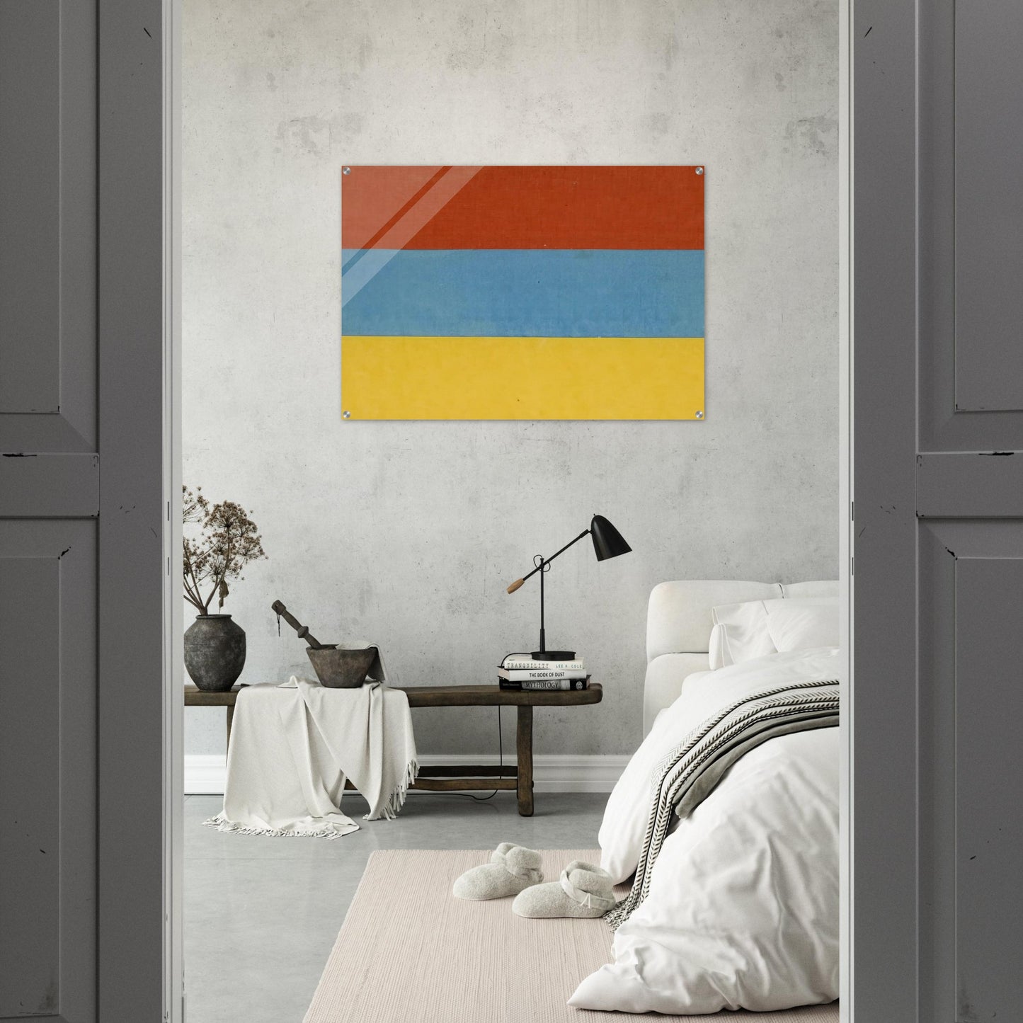 Red, Blue, Yellow - Ellsworth Kelly Acrylic Print - 70x100 cm / 28x40″ inches