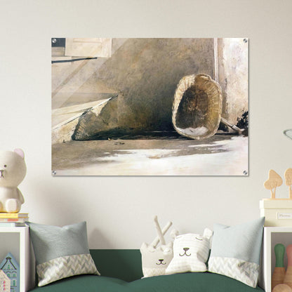 MONDAY MORNING - Andrew Wyeth Acrylic Print - 70x100 cm / 28x40″ inches