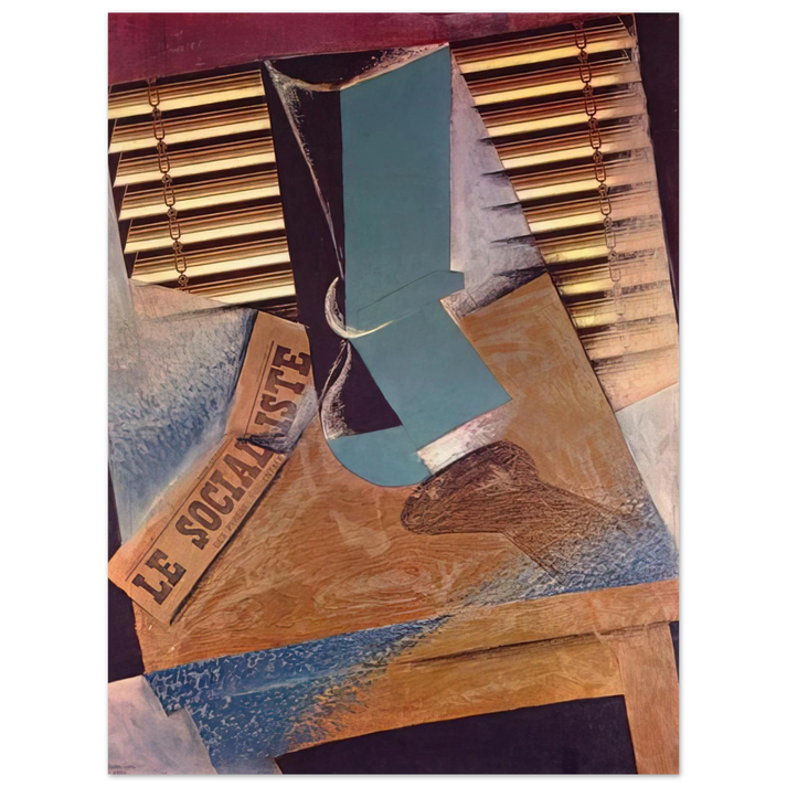 Juan Gris - THE SUNBLIND 1914  75x100 cm / 30x40inches Fine Art Poster