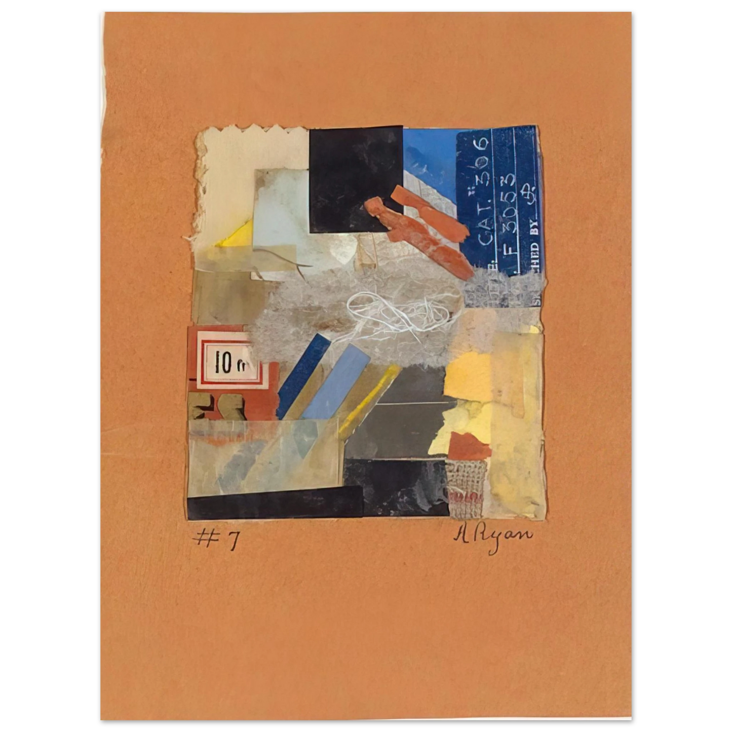 Anne Ryan - Number 7 - 1948  75x100 cm / 30x40inches Fine Art Poster