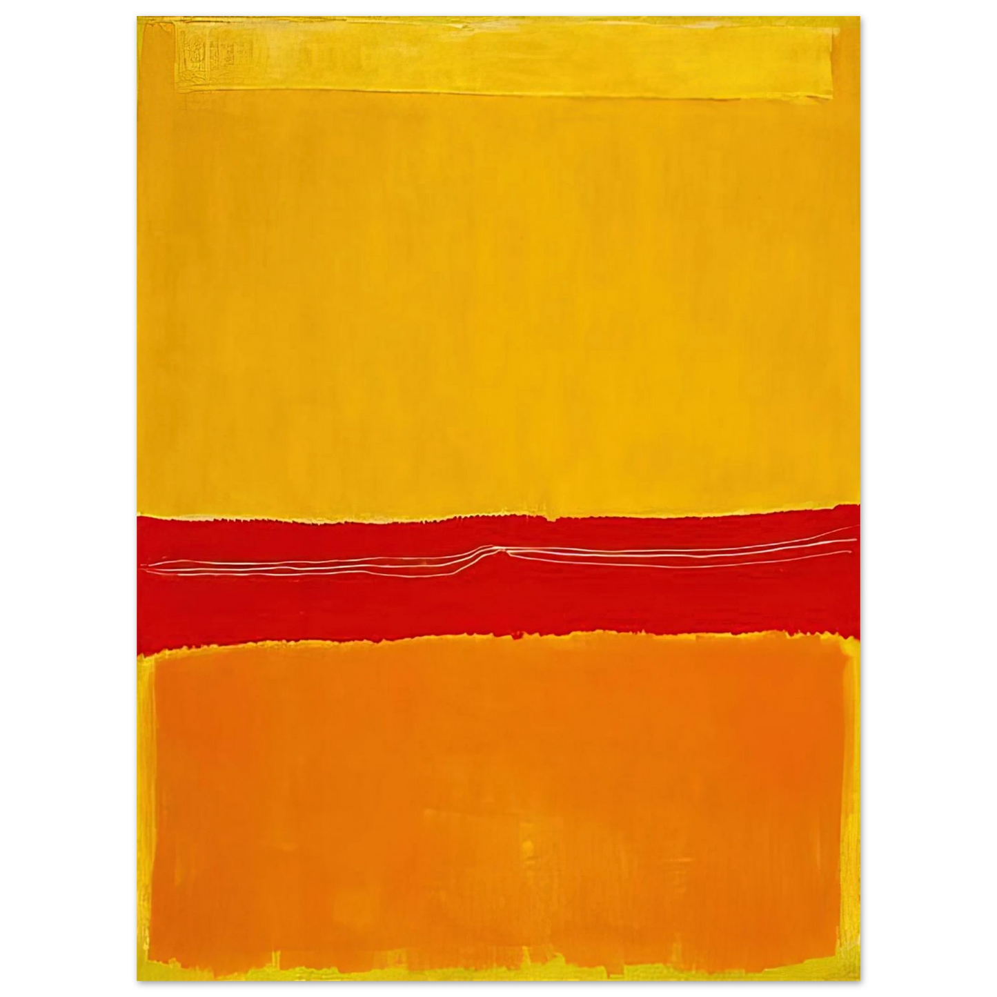 Mark Rothko - No.5No.22 - 1950 Wall Art - 21x29.7 cm / 8x12" - Fine Art Poster - -