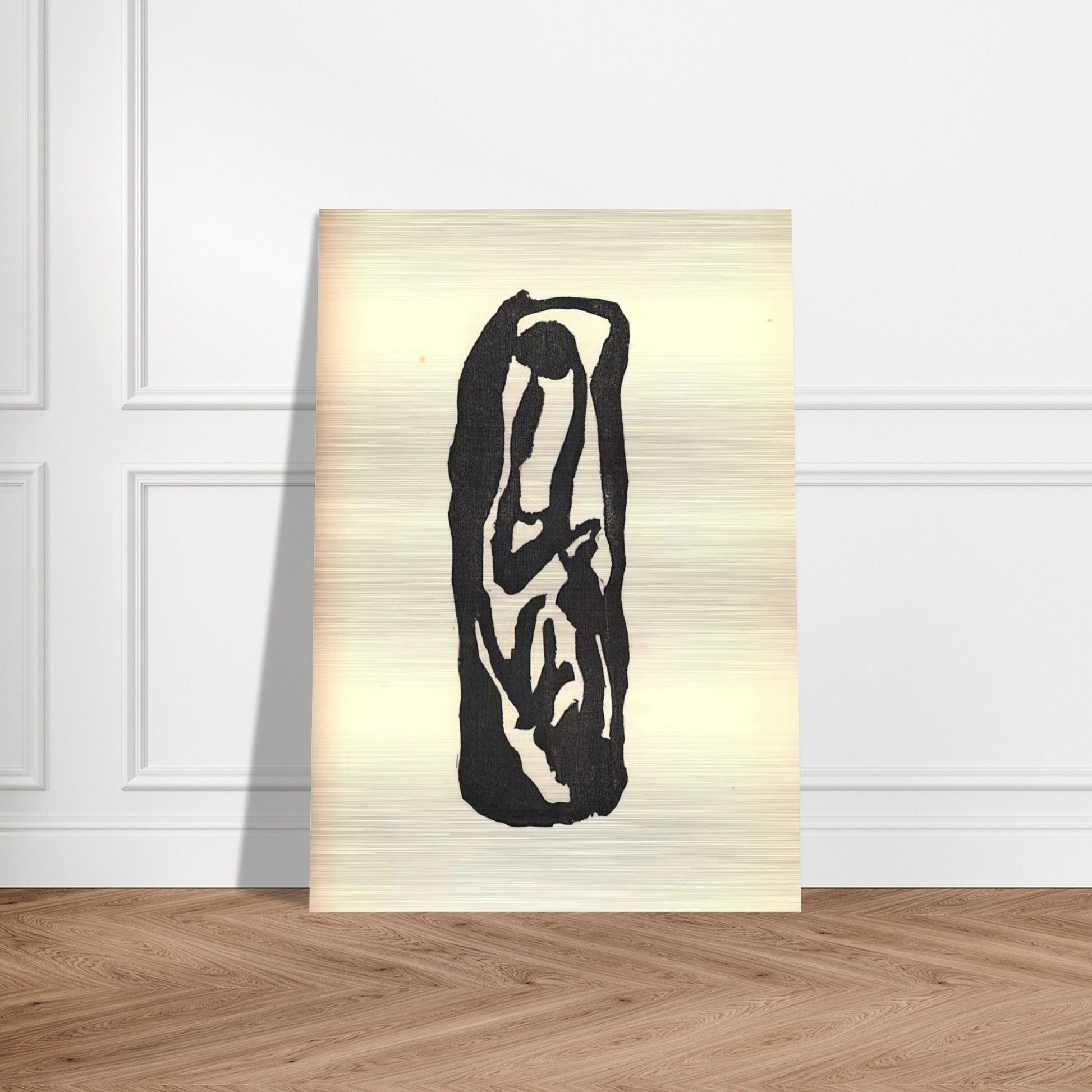 Illustration for Tristan Tzara s Vingt-cinq poèmes - Jean Arp Brushed Aluminum Print - 70x100 cm / 28x40 inches | Jean Arp Aluminum Print | Jean Arp Prints