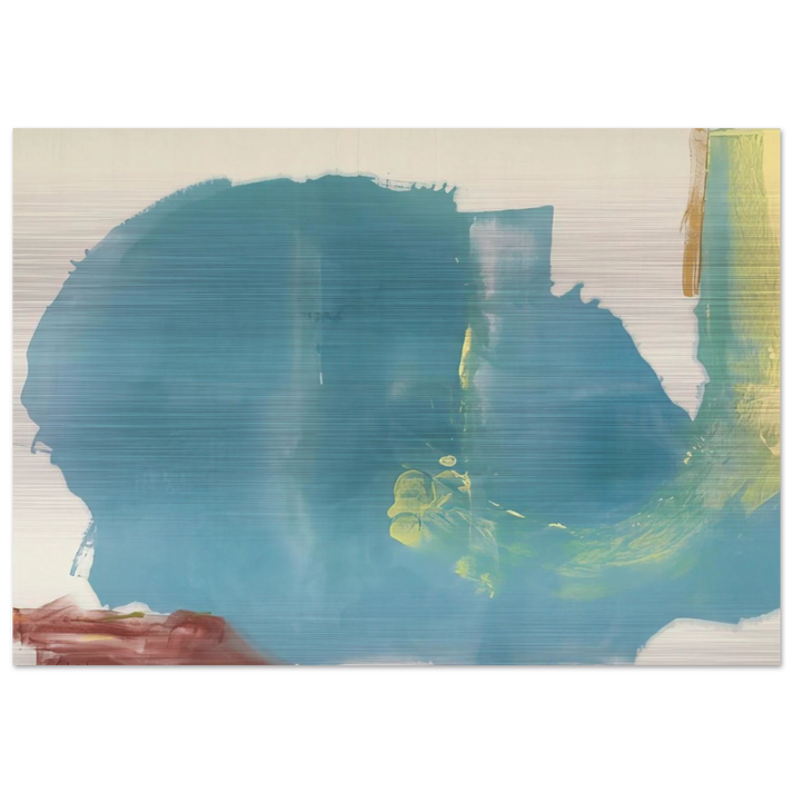Where Necessary - 1977 - Helen Frankenthaler Brushed Aluminum Print - 70x100 cm / 28x40 inches | Helen Frankenthaler Aluminum Print | Helen Frankenthaler Prints