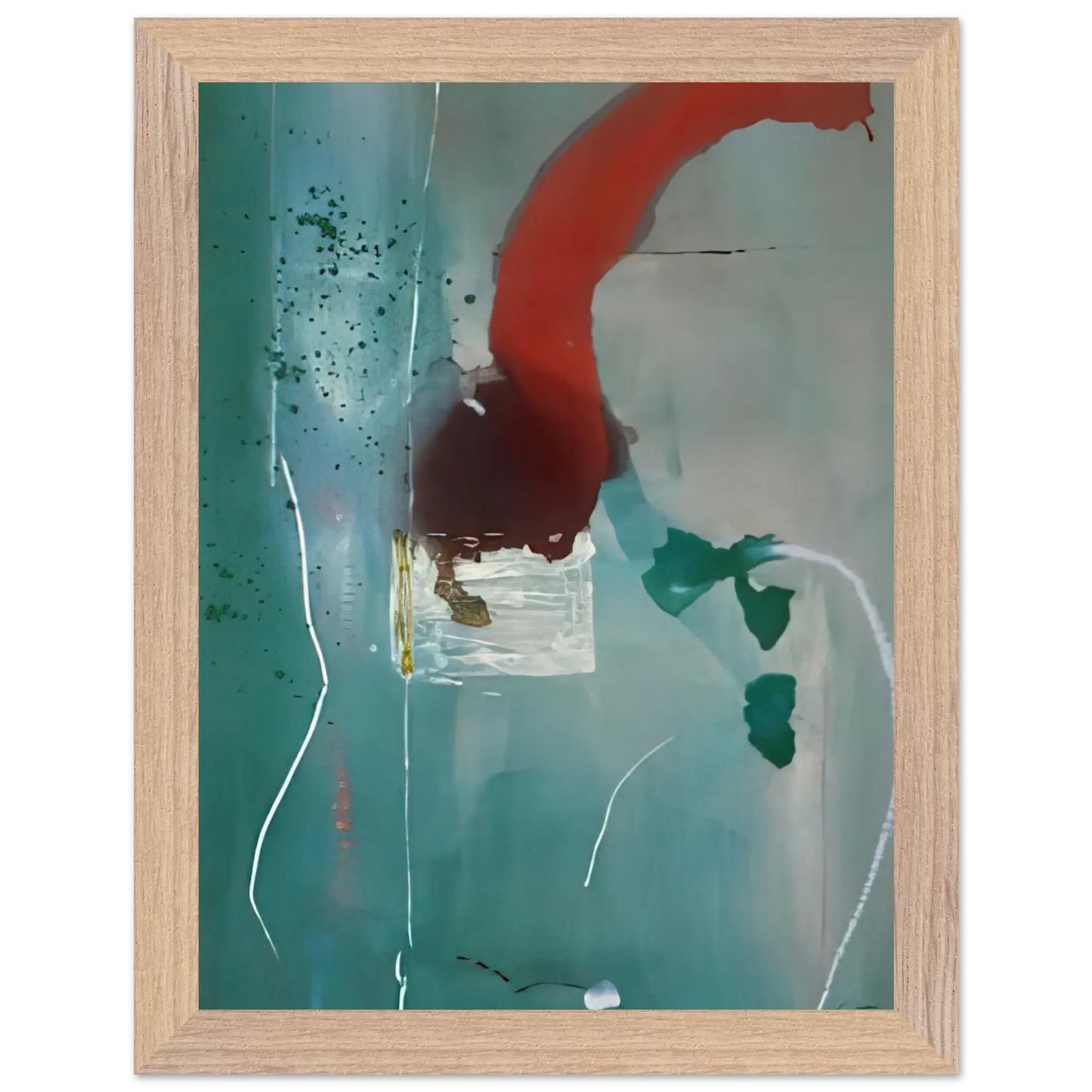 Helen Frankenthaler - Square One - 1985 Wall art - 15x20 cm / 6x8 Inches - Fine Art Poster - -