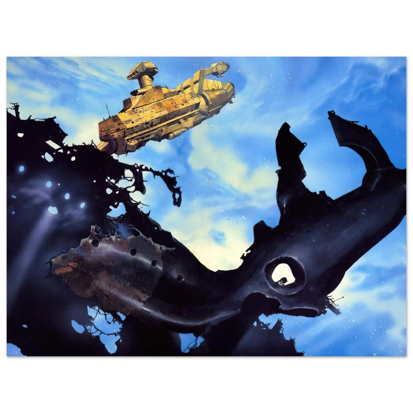 Chris Foss - Chris Foss  75x100 cm / 30x40inches Fine Art Poster