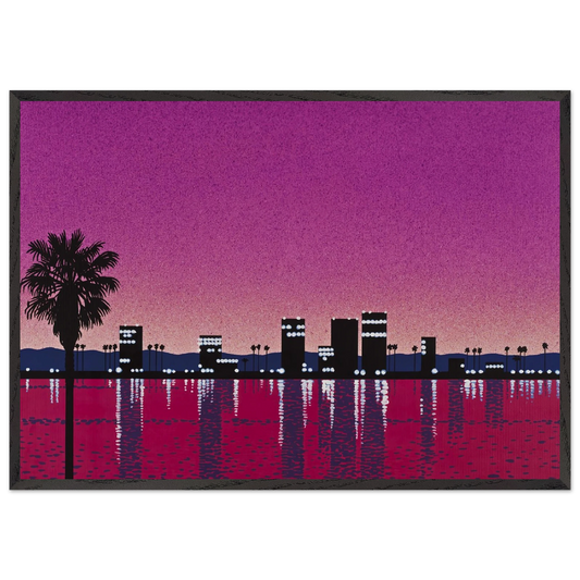 The Limelight - monolog - Hiroshi Nagai 70x100 cm / 28x40 inches Framed Art Print – Black Wooden Frame