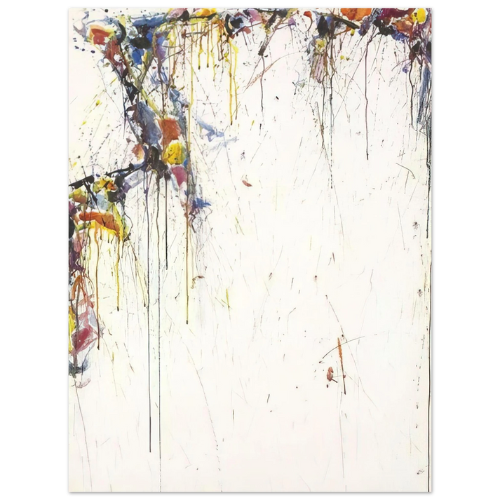 Sam Francis - Japan Line Series No. 1  Composition   75x100 cm / 30x40inches Fine Art Poster