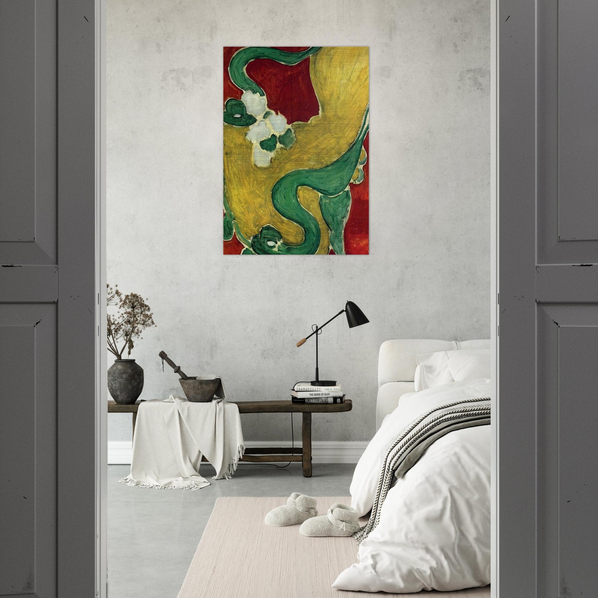 THE RACAILLE CHAIR 1946 - Henri Matisse Brushed Aluminum Print - 70x100 cm / 28x40 inches | Henri Matisse Aluminum Print | Henri Matisse Prints