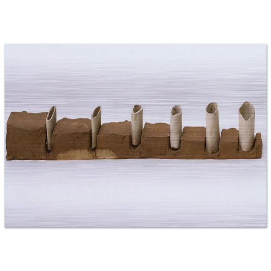 UNTITLED 1968 - Eva Hesse Brushed Aluminum Print - 70x100 cm / 28x40 inches | Eva Hesse Aluminum Print | Eva Hesse Prints