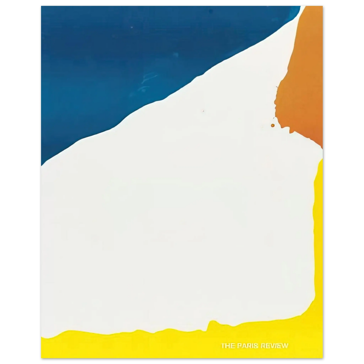 Helen Frankenthaler - Paris Review - 1966 Wall art - 15x20 cm / 6x8 Inches - Premium Wooden Framed Poster With Fine Art Paper - Wood frame