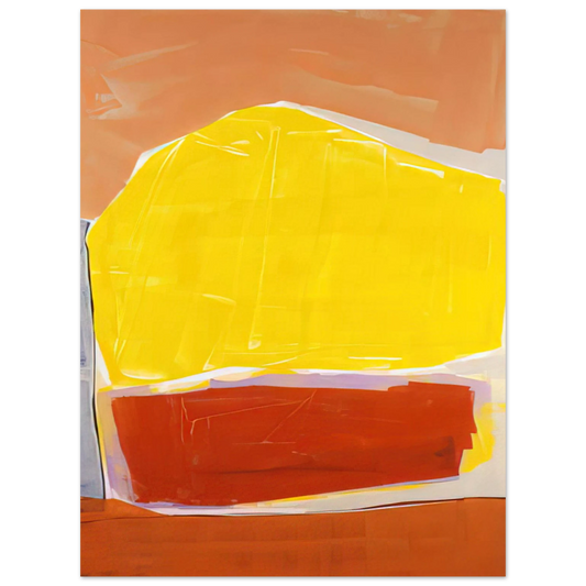 Ronnie Landfield - Loves Power - 1982  75x100 cm / 30x40inches Fine Art Poster