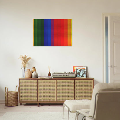 Spectrum III - Ellsworth Kelly Brushed Aluminum Print - 70x100 cm / 28x40 inches | Ellsworth Kelly Aluminum Print | Ellsworth Kelly Prints