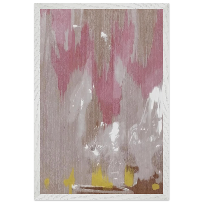 Helen Frankenthaler - Tales of Genji IV - 1998 Wall art - 30x40 cm / 12x16 inches - Premium Wooden Framed Poster With Fine Art Paper-canvas - Black frame
