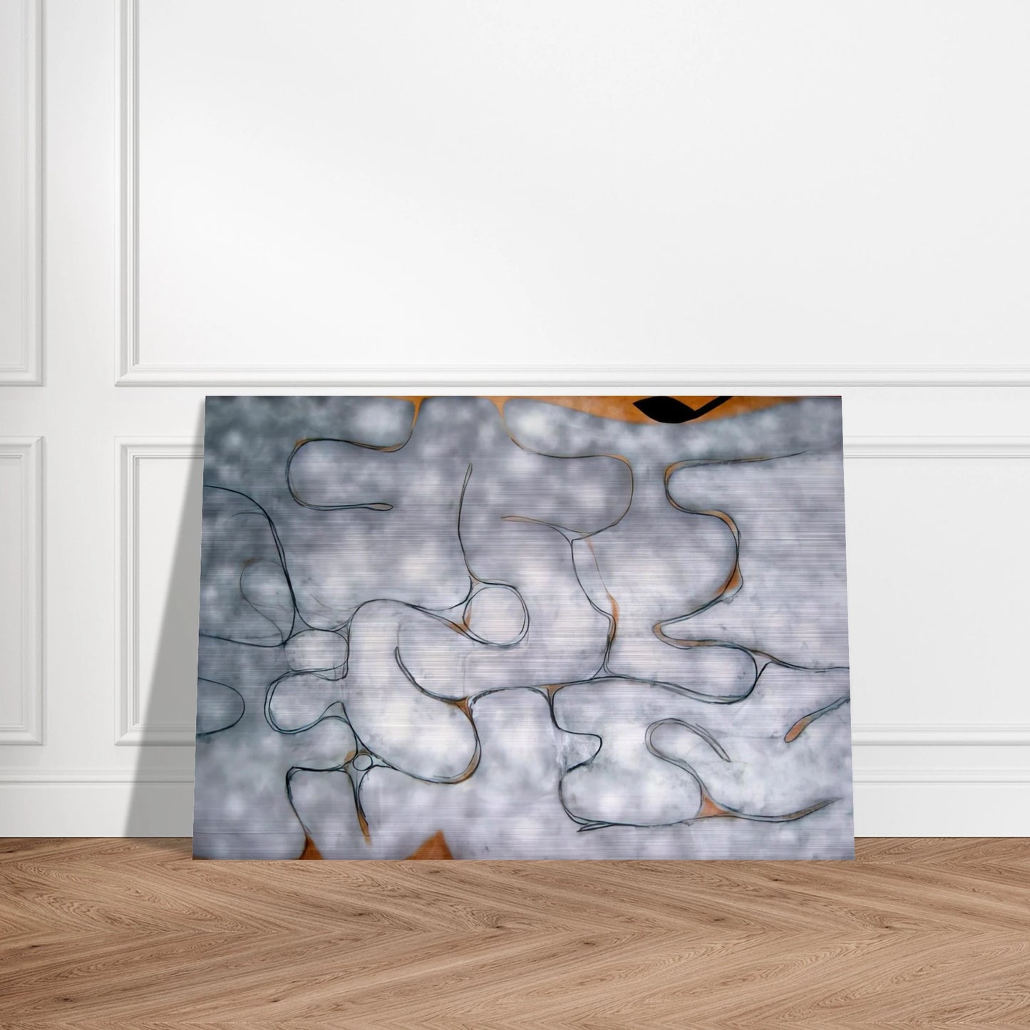 Grey Symphony - 1975 - Victor Pasmore Brushed Aluminum Print - 70x100 cm / 28x40 inches | Victor Pasmore Aluminum Print | Victor Pasmore Prints