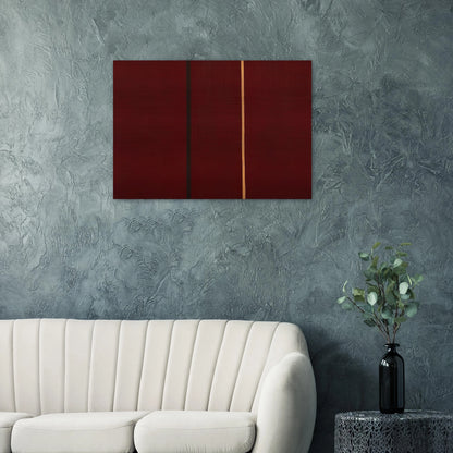 Covenant - Barnett Newman Brushed Aluminum Print - 70x100 cm / 28x40 inches | Barnett Newman Aluminum Print | Barnett Newman Prints