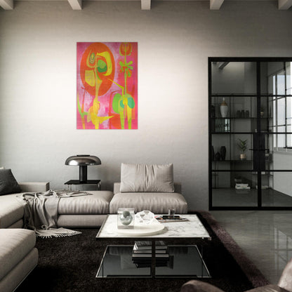Canto de soles. París - Pedro Coronel Brushed Aluminum Print - 70x100 cm / 28x40 inches | Pedro Coronel Aluminum Print | Pedro Coronel Prints