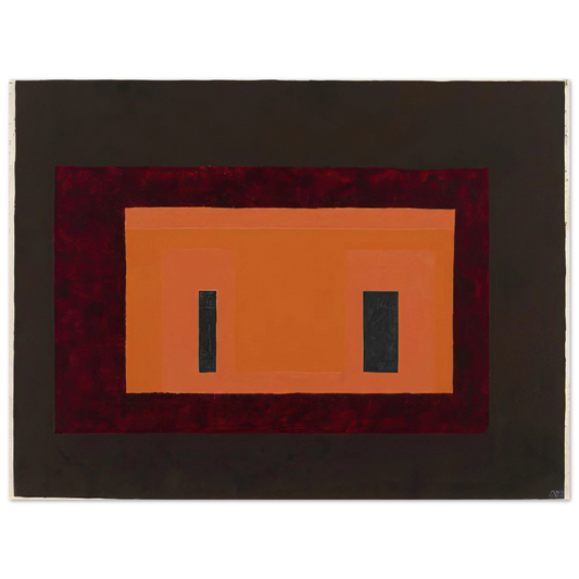 Josef Albers - VARIANT ADOBE 1947 1  75x100 cm / 30x40inches Fine Art Poster