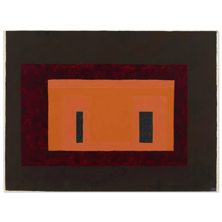 Josef Albers - VARIANT ADOBE 1947 1  75x100 cm / 30x40inches Fine Art Poster
