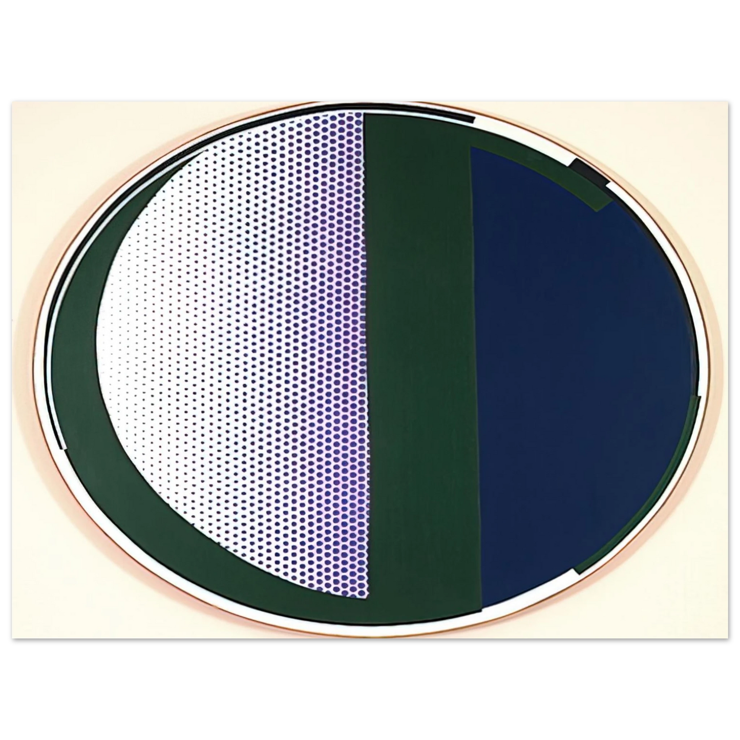 Roy Lichtenstein - MIRROR 1972  75x100 cm / 30x40inches Fine Art Poster
