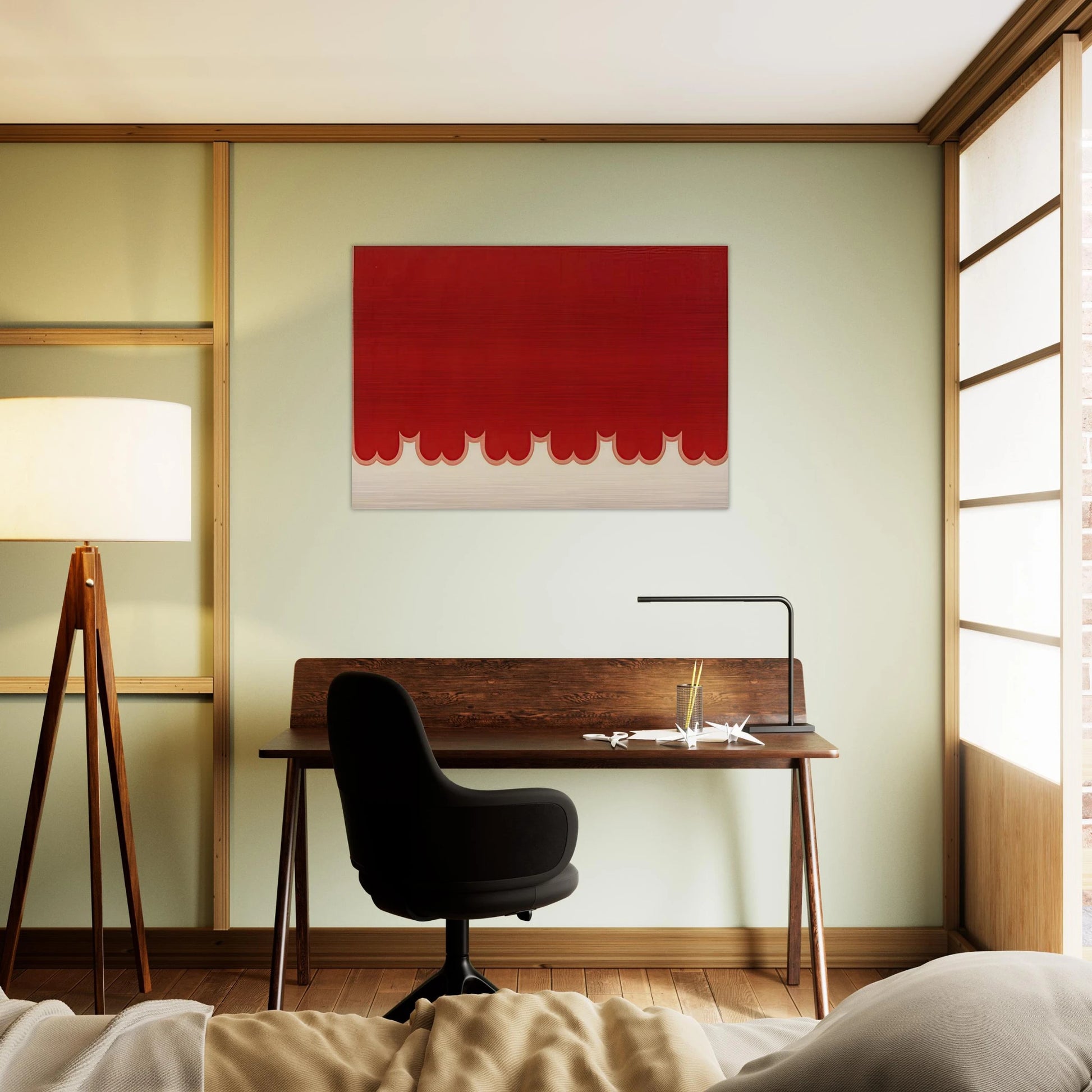 Interior - 1983 - Thomas Downing Brushed Aluminum Print - 70x100 cm / 28x40 inches | Thomas Downing Aluminum Print | Thomas Downing Prints