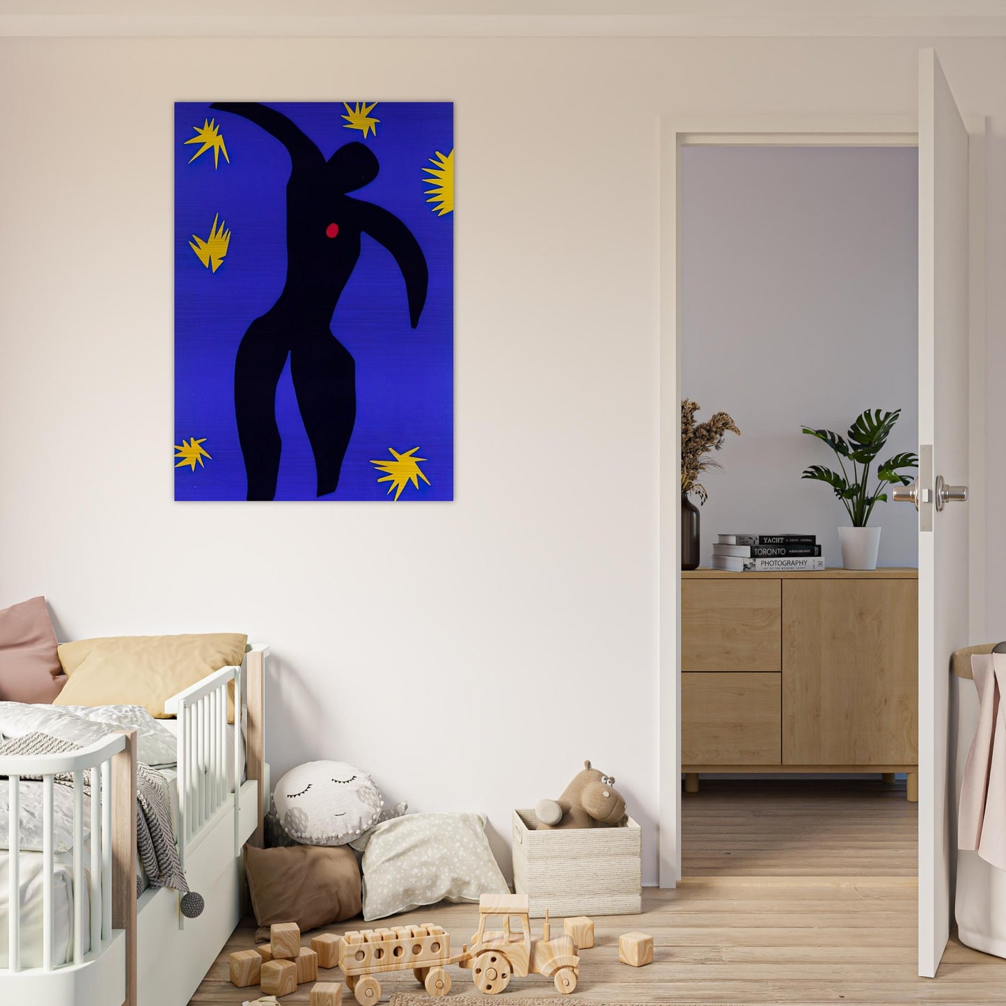ICARUS 1944 - Henri Matisse Brushed Aluminum Print - 70x100 cm / 28x40 inches | Henri Matisse Aluminum Print | Henri Matisse Prints