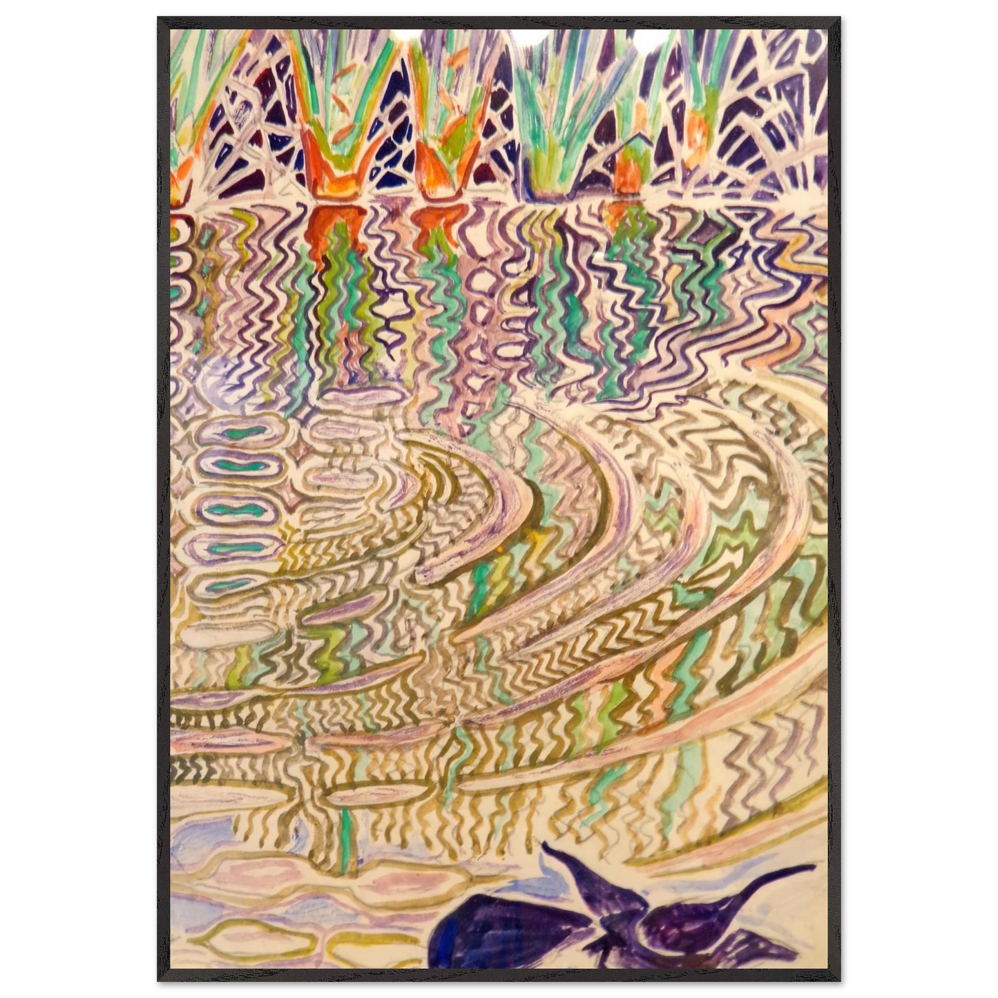 Walter Inglis Anderson - Walter Anderson Wall art - 70x70 cm / 28x28 inches - Fine Art Poster-canvas - -