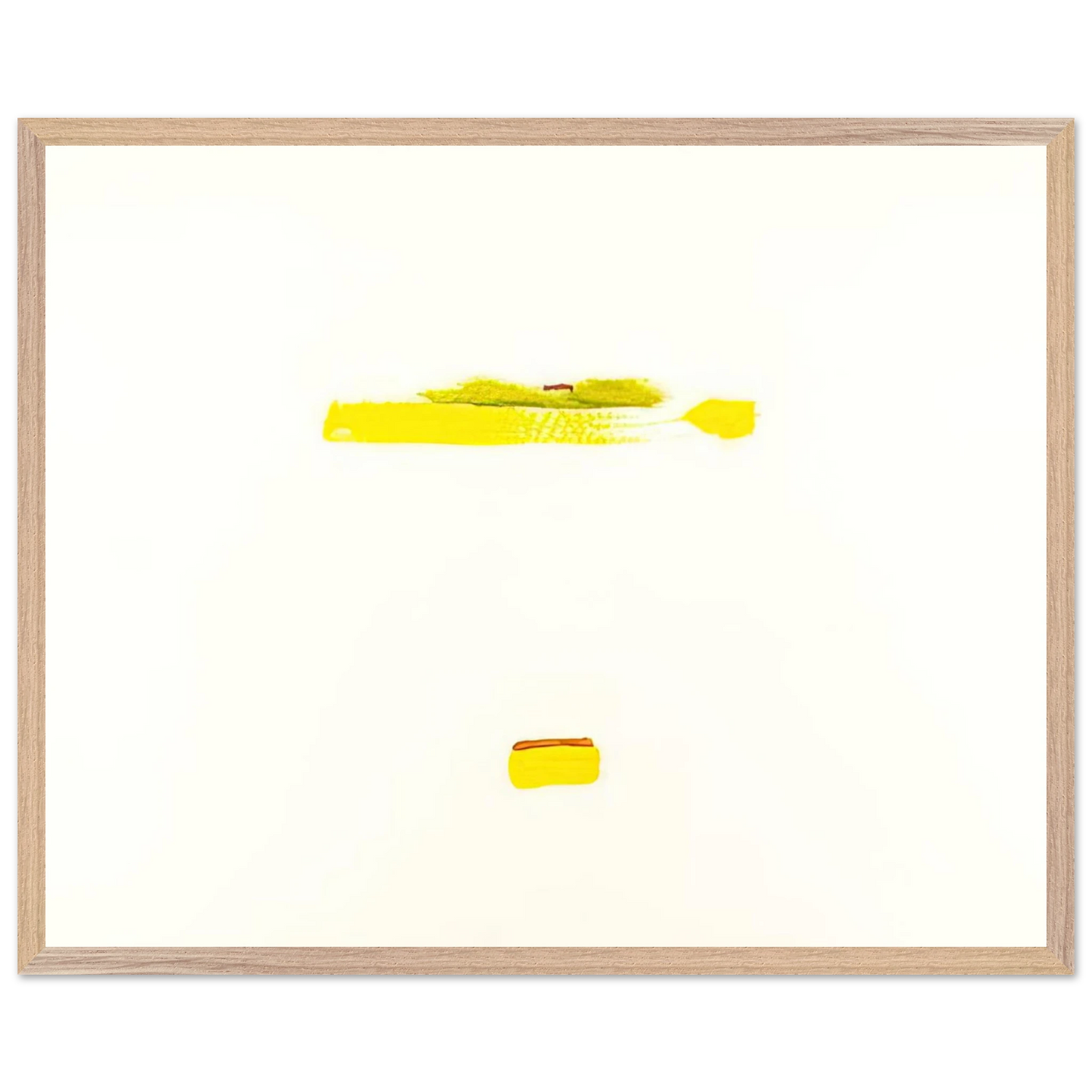 Helen Frankenthaler - New York III - 1972 Wall art - 60x80 cm / 24x32 inches - Premium Wooden Framed Poster With Fine Art Paper-canvas - Black frame
