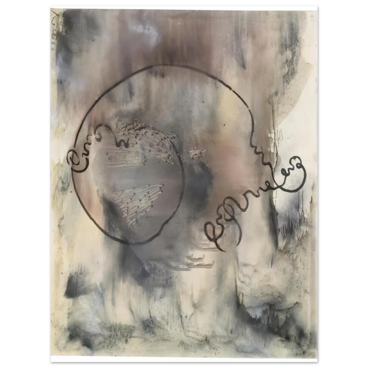 Sigmar Polke - AUDATIA 1986  75x100 cm / 30x40inches Fine Art Poster
