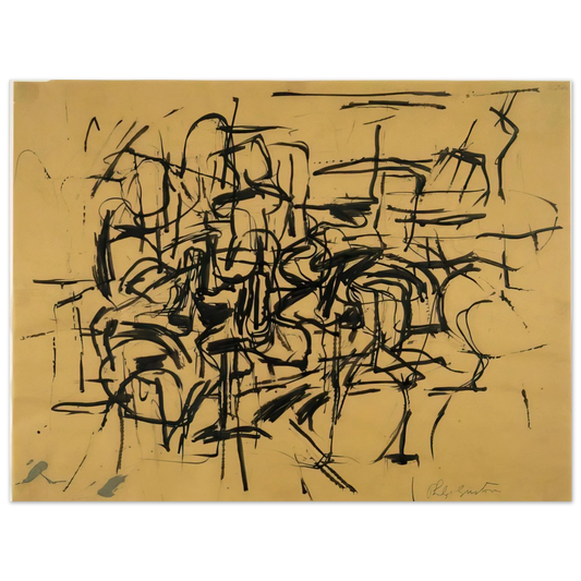 Philip Guston - UNTITLED 3  75x100 cm / 30x40inches Fine Art Poster