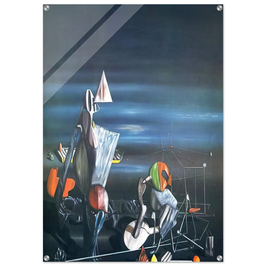 Slowly Toward The North - Yves Tanguy Acrylic Print - 70x100 cm / 28x40″ inches