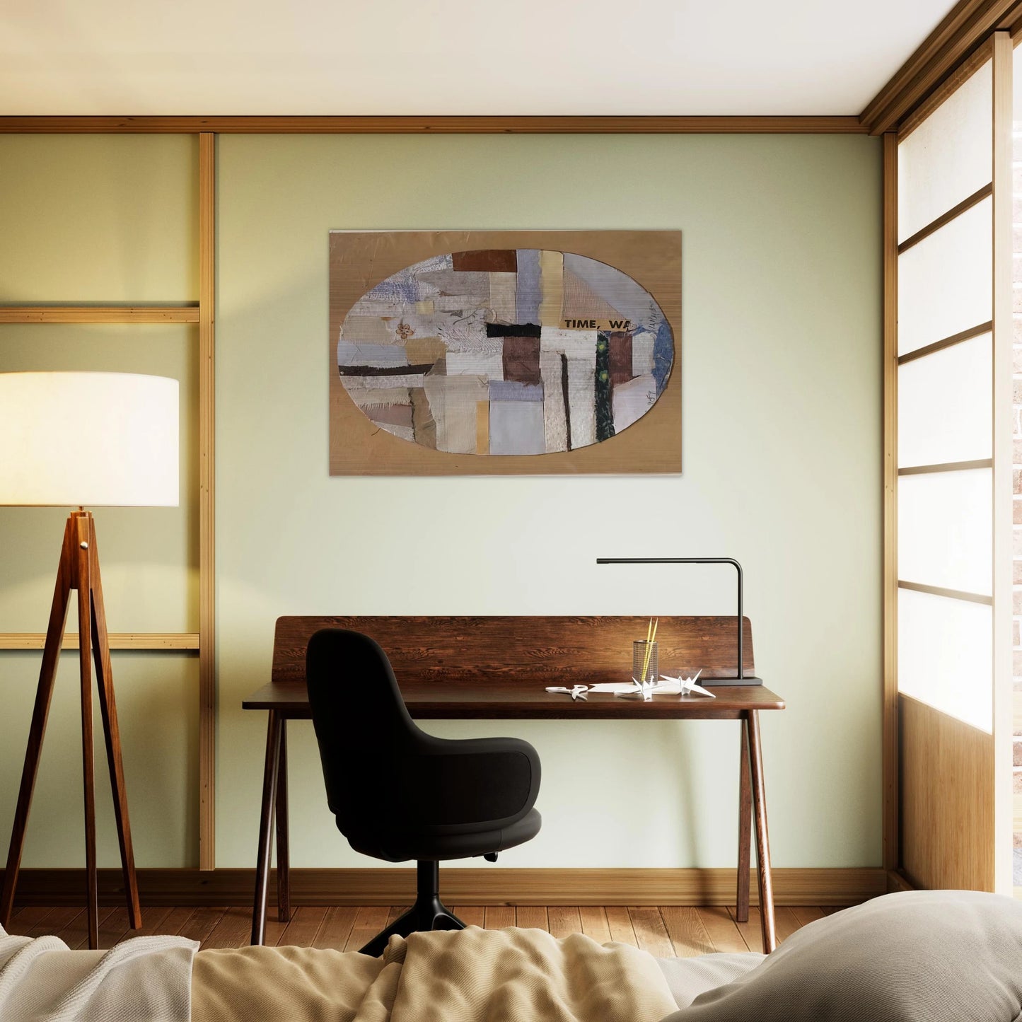 Number 159 - 1948 - Anne Ryan Brushed Aluminum Print - 70x100 cm / 28x40 inches | Anne Ryan Aluminum Print | Anne Ryan Prints