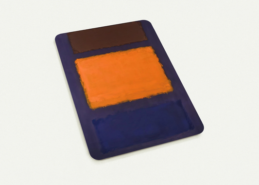 Brown, Orange, Blue on Maroon - c.1963  United States By Mark Rothko Pack of 10 Post Cards | Mark Rothko Post Cards | A6 (10.5 x 14.8 cm) - 4.1 x 5.8 inches