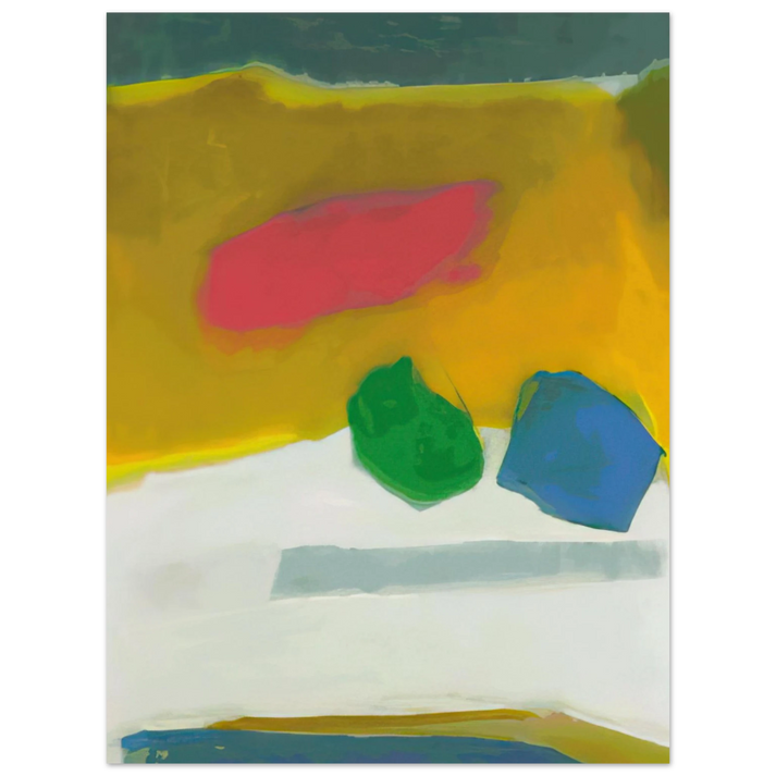 Esteban Vicente - HARRIET 1984  75x100 cm / 30x40inches Fine Art Poster