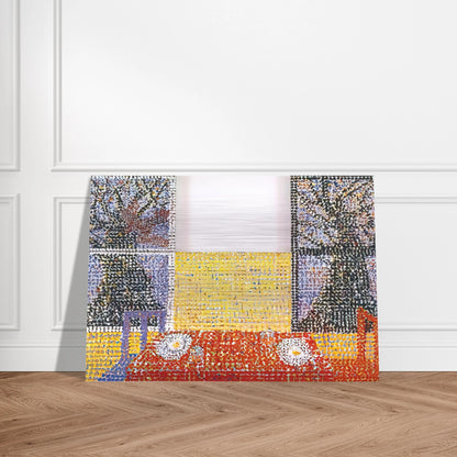 Table - 2001 - Jennifer Bartlett Brushed Aluminum Print - 70x100 cm / 28x40 inches | Jennifer Bartlett Aluminum Print | Jennifer Bartlett Prints