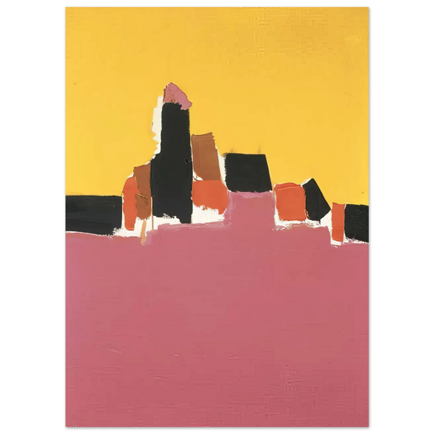 Nicolas de Stael - Syracuse - Lyrical Abstraction Fine Art Poster