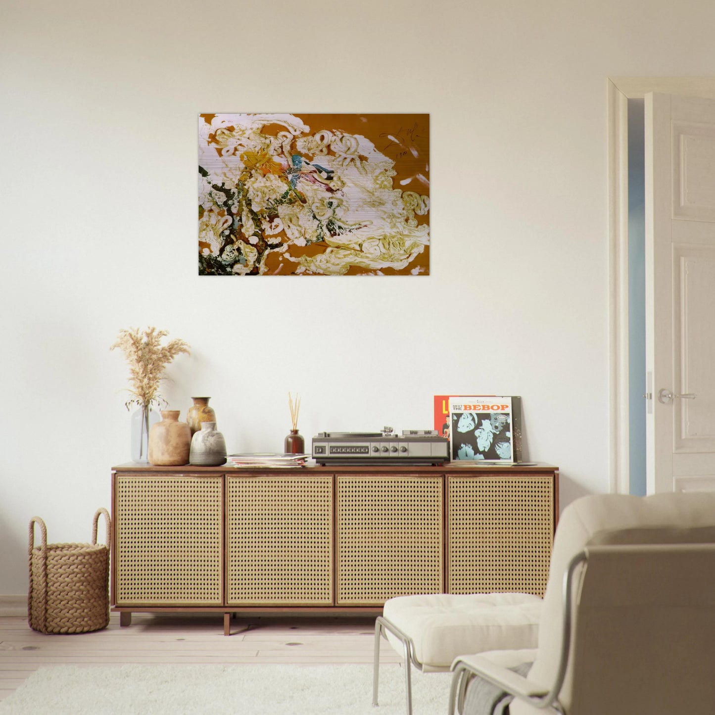 ARABS - Salvador Dali Brushed Aluminum Print - 70x100 cm / 28x40 inches | Salvador Dali Aluminum Print | Salvador Dali Prints