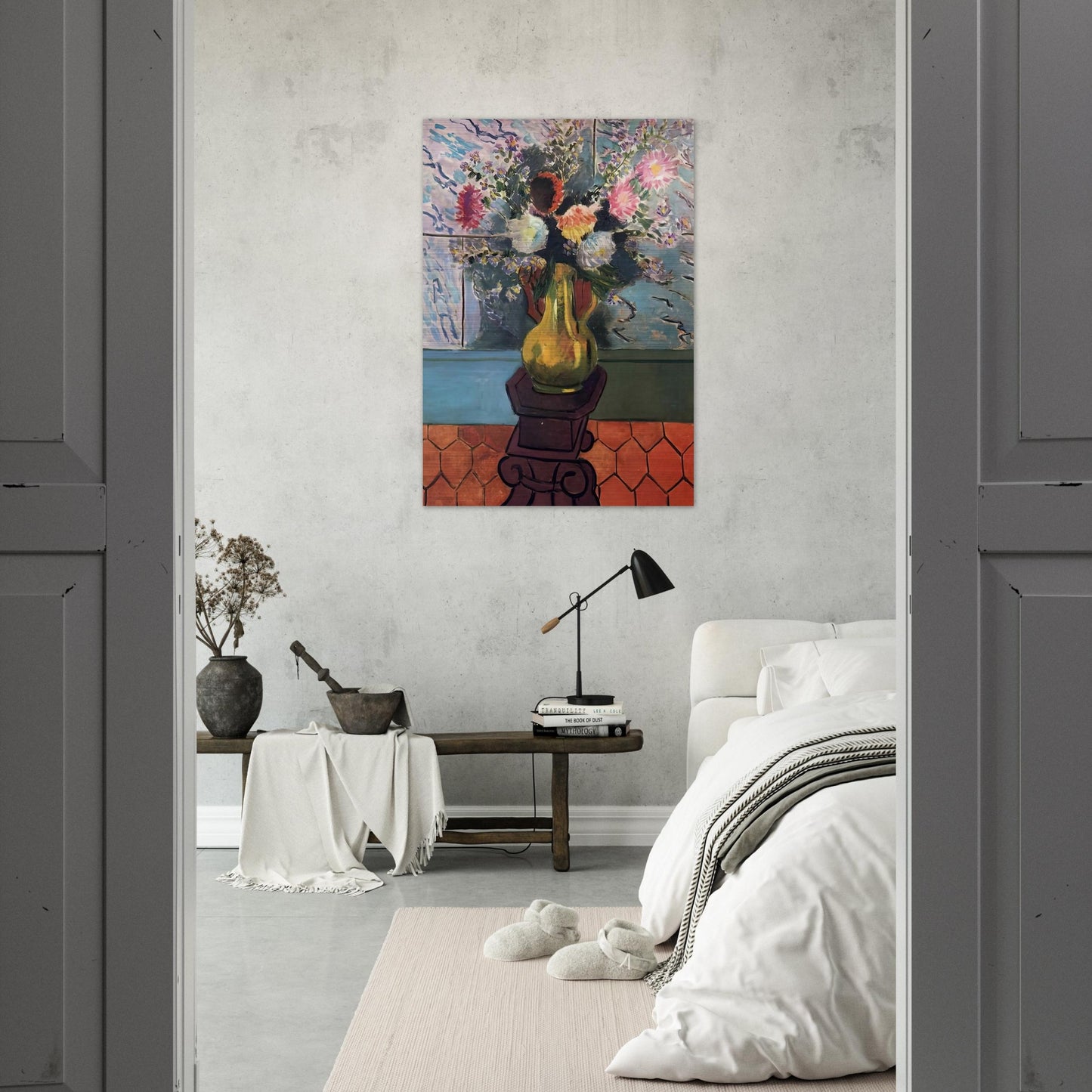 STILL LIFE 7 - Henri Matisse Brushed Aluminum Print - 70x100 cm / 28x40 inches | Henri Matisse Aluminum Print | Henri Matisse Prints