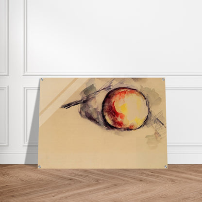 Study of an Apple - Paul Cézanne Acrylic Print - 70x100 cm / 28x40″ inches
