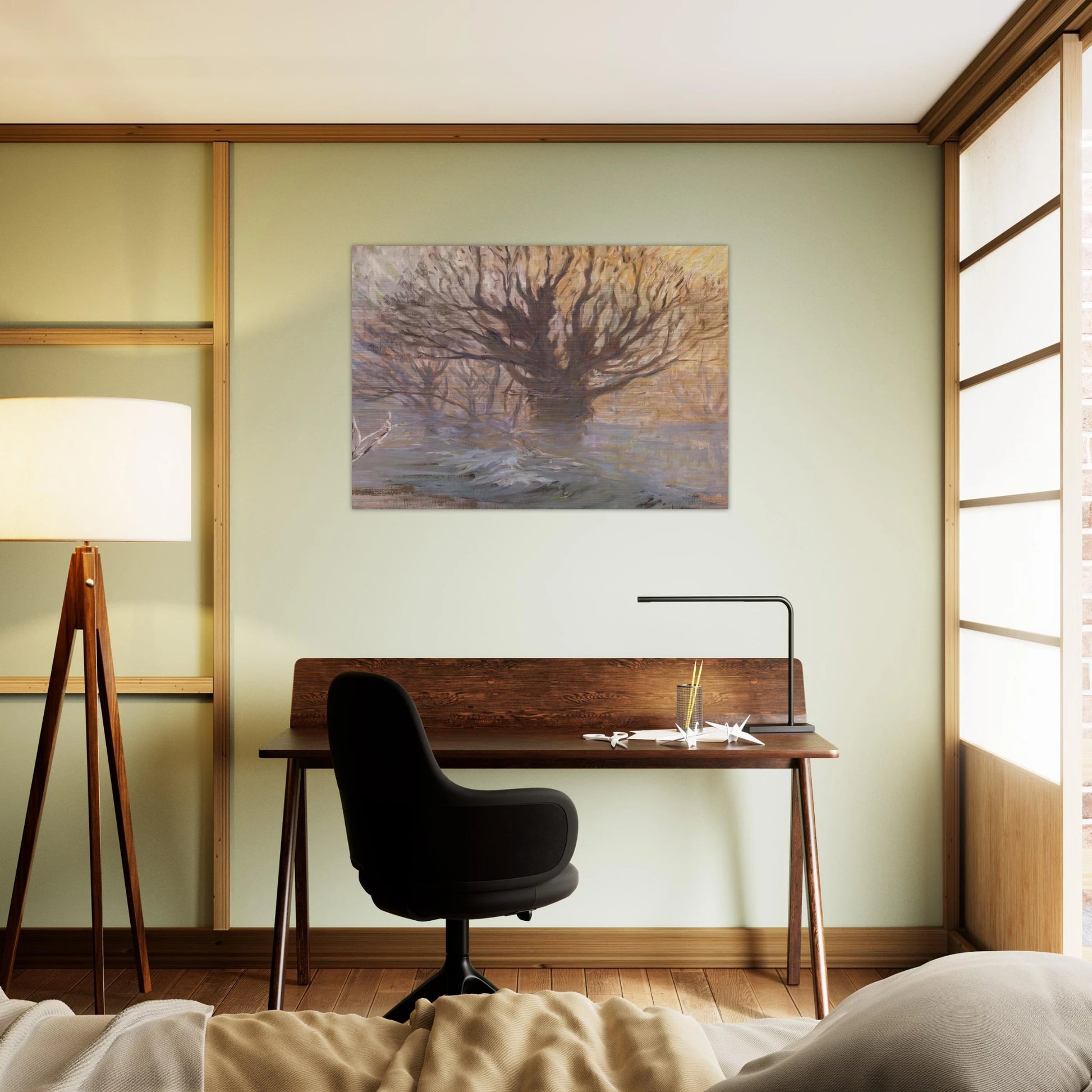 The tree - Frantisek Kupka Brushed Aluminum Print - 70x100 cm / 28x40 inches | Frantisek Kupka Aluminum Print | Frantisek Kupka Prints